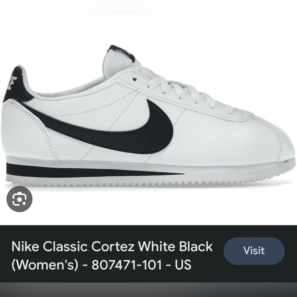 Nike Classic Cortez white/black shoes